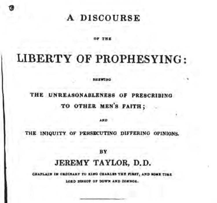 On The Trail of a Tale - Part Two: The Sources of Franklin’s Parable in 17th Century Christian Arguments for Religious Tolerance